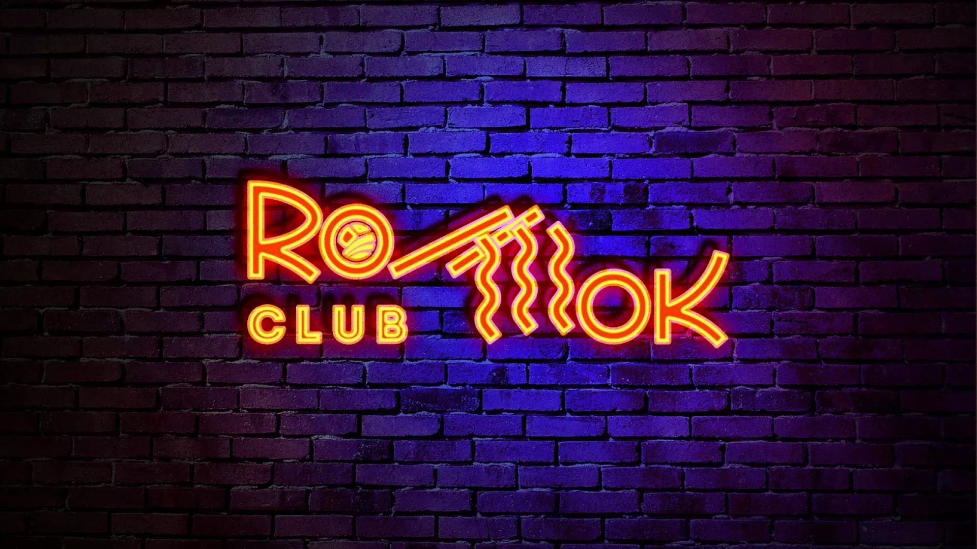 Разработка интерьерной вывески суши-бара «Roll Wok Club» в Галиче